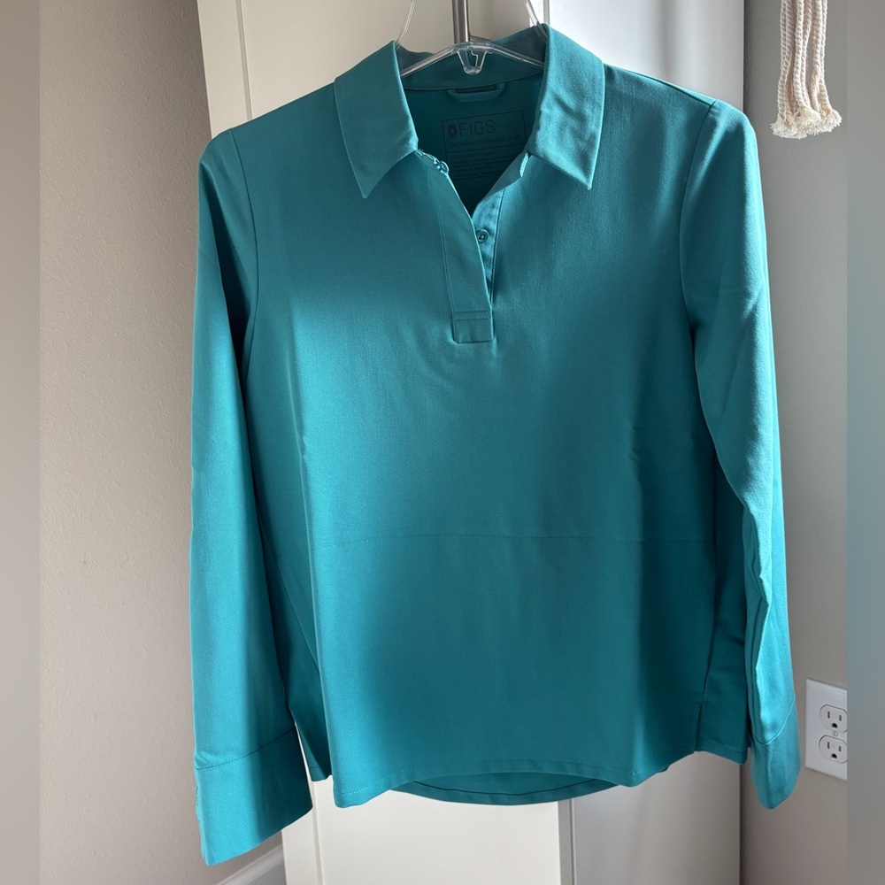 Women's Figs Nala long-sleeved ScrubPolo